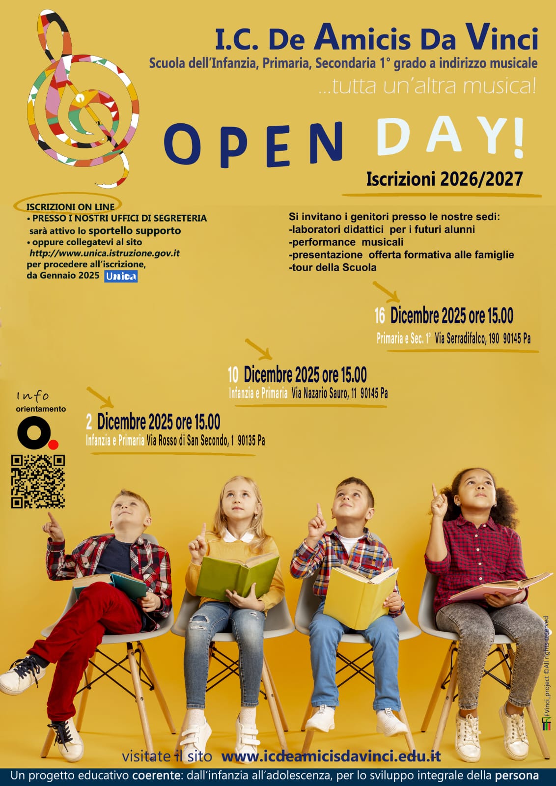 🌟 OPEN DAY 2026/2027 – I.C. De Amicis Da Vinci