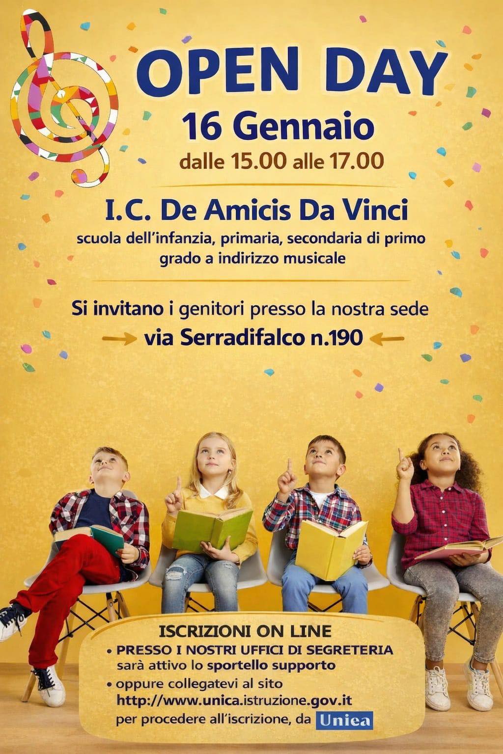 OPEN DAY - 16 gennaio 2026